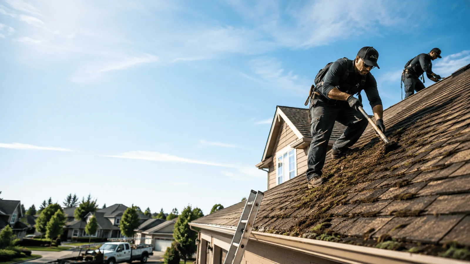 Roof Moss Removal in Washington, MI near me